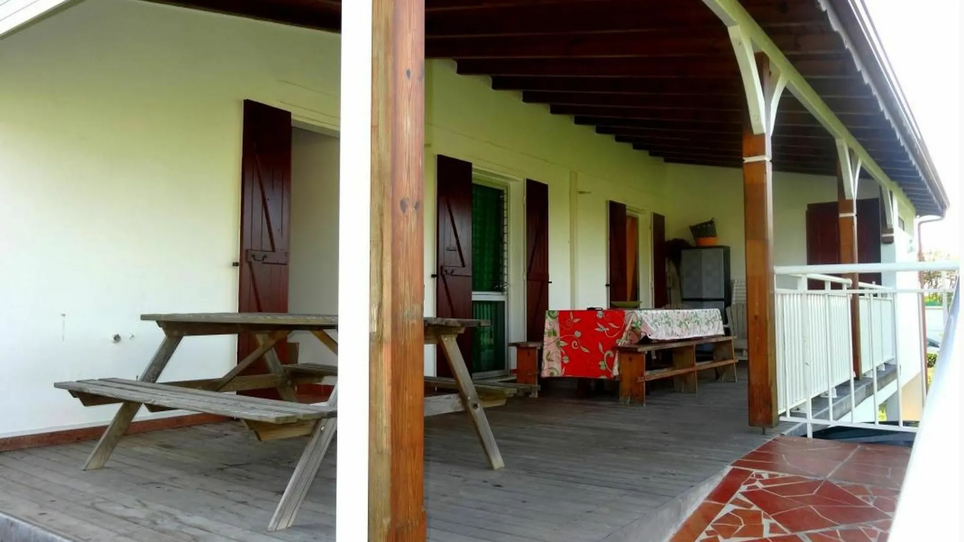 Apartment House With 3 Rooms In Anse Bertrand, With Terrace And Enclosed Garden